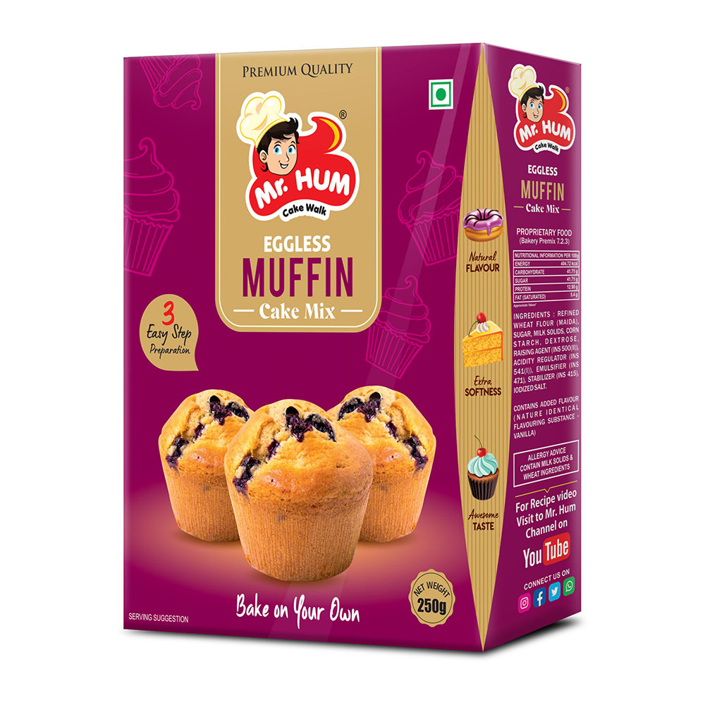 Eggless Muffin Cake Mix