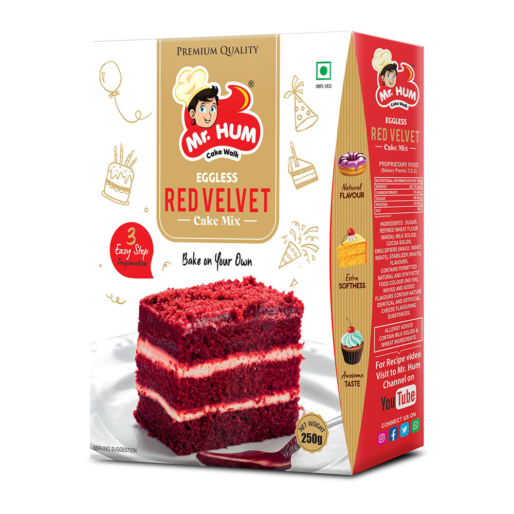 Eggless Red Velvet Cake Mix