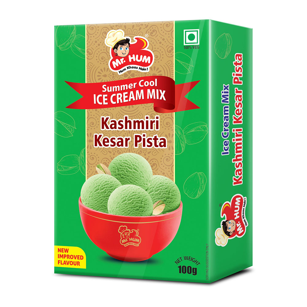 Ice Cream Kashmiri Kesar Pista