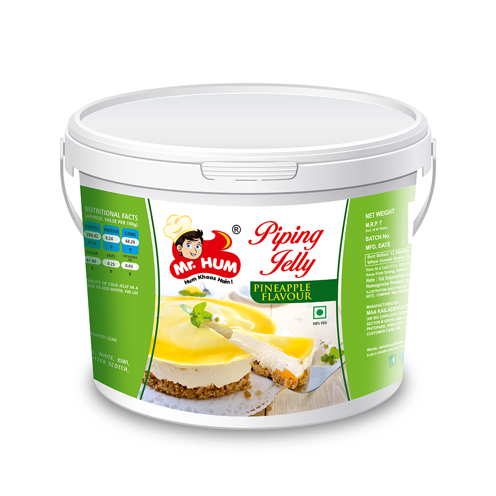 Piping Jelly Pineapple Flavour